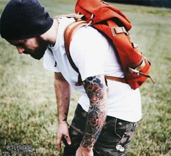 老男人纹身更有味道