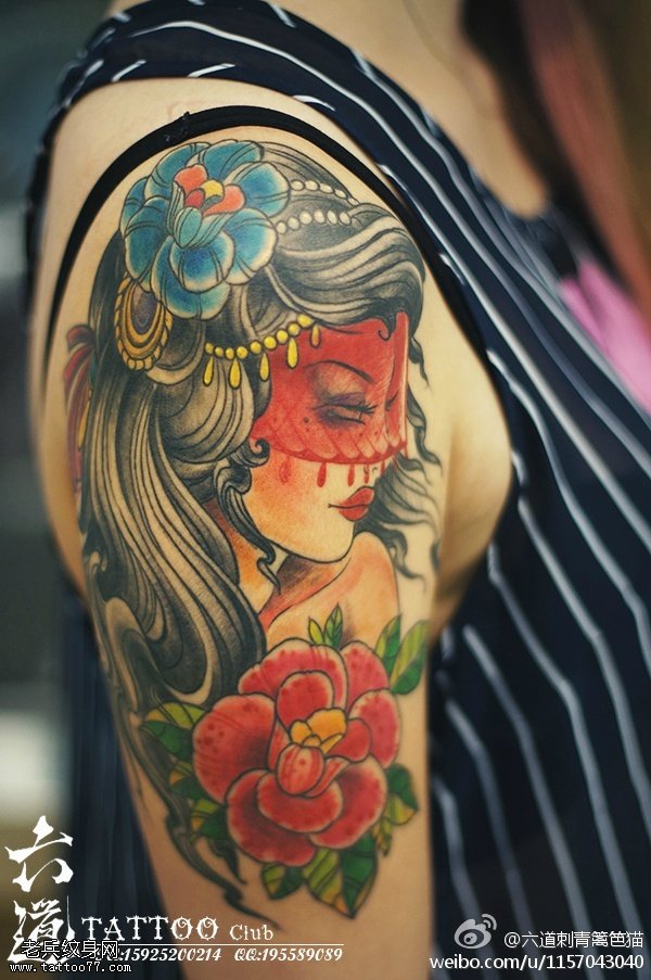 超优柔唯美蒙面吉普赛女郎