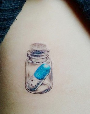 有一种简单好看的纹身叫做小清新纹身