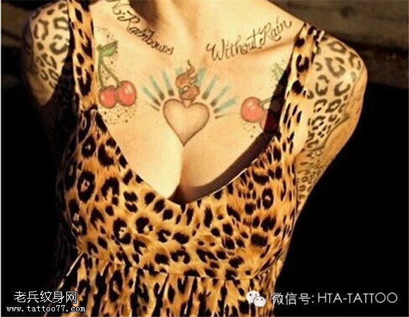 性感的胸VS漂亮的纹身！让你魅力倍增！