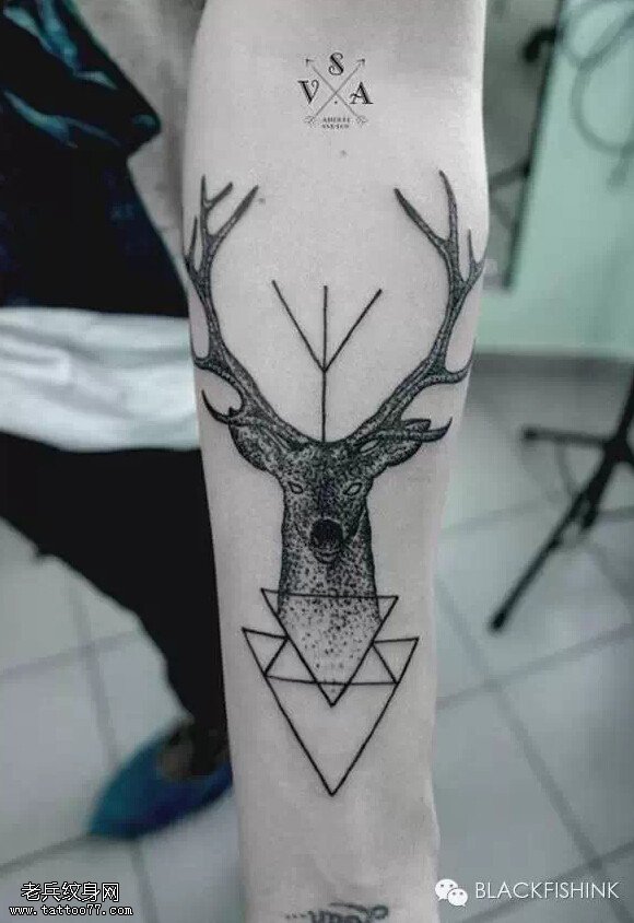 灵鹿纹身欣赏！各种漂亮