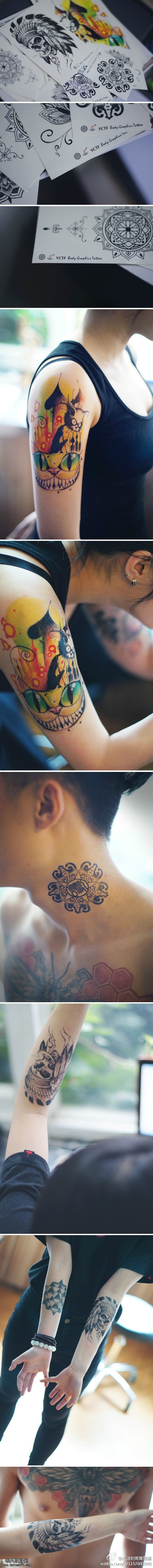 超cool电影海报集纹身图案