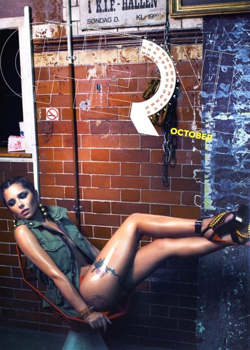 英国首席“性感甜心”谢丽尔-科尔火辣写真