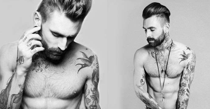 看欧美帅哥怎样玩转纹身