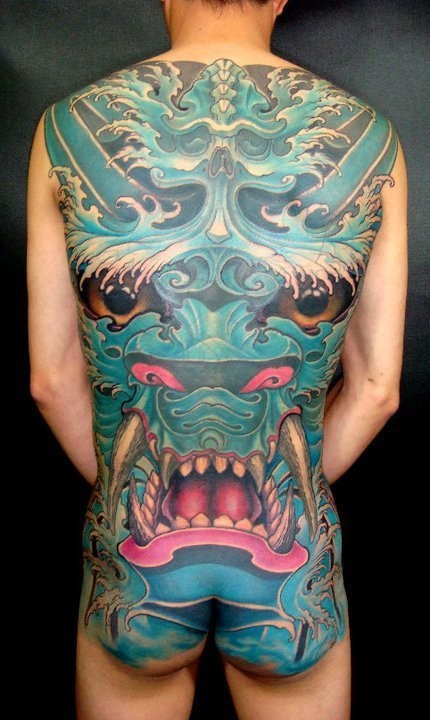 日本神话中的般若纹身