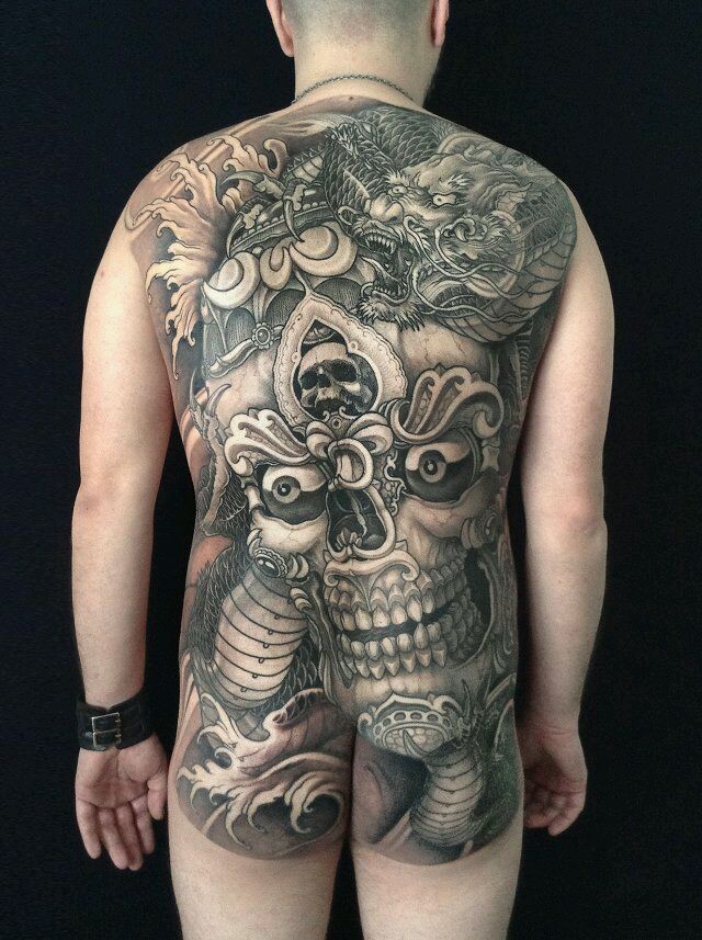 希腊纹身师KOSTAG部分作品