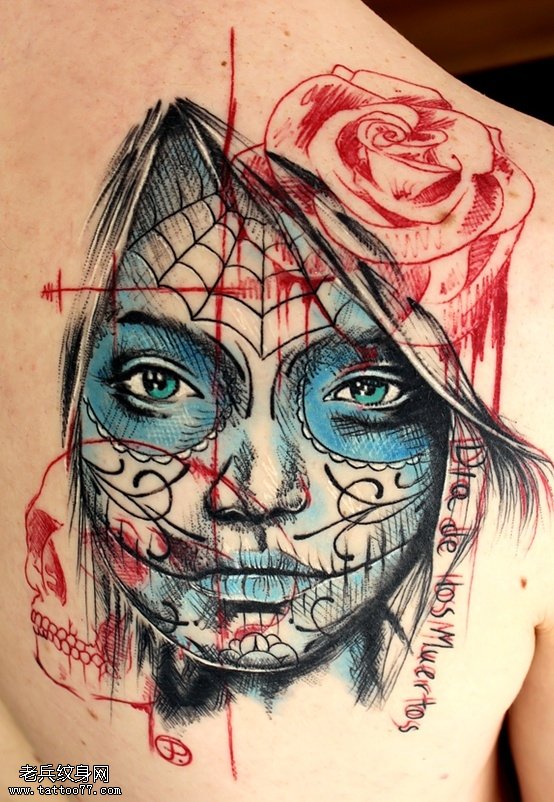 欧美经典纹身作品欣赏7