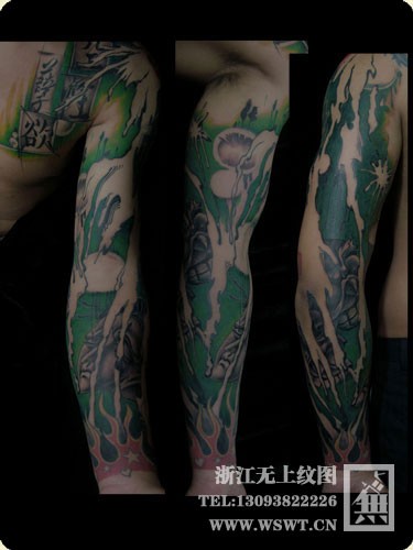 花臂，都是大花臂！