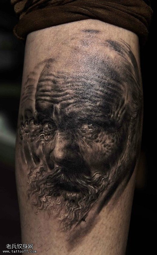 欧美经典纹身作品欣赏18