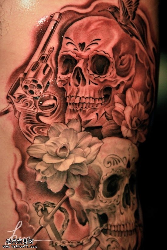 欧美经典纹身作品欣赏44