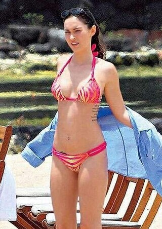 美国性感女星变形金刚火辣又不失甜美的米凯拉扮演者梅根.福克斯