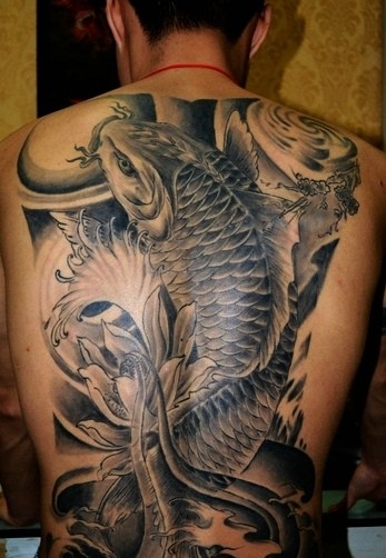 鲤鱼也用来象征生意中收益和盈利