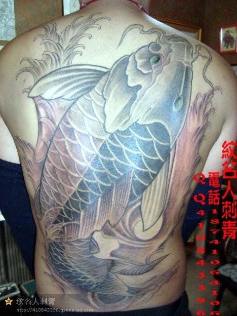 满背经典的纹身集合