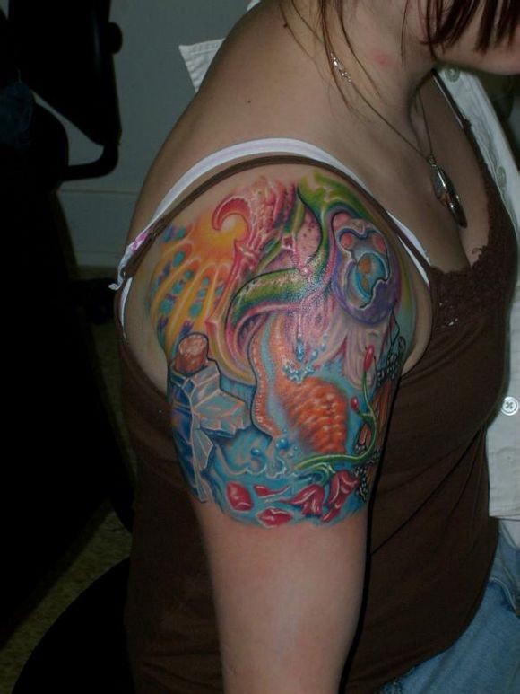 美国名师dan plumley 的部分手臂作品