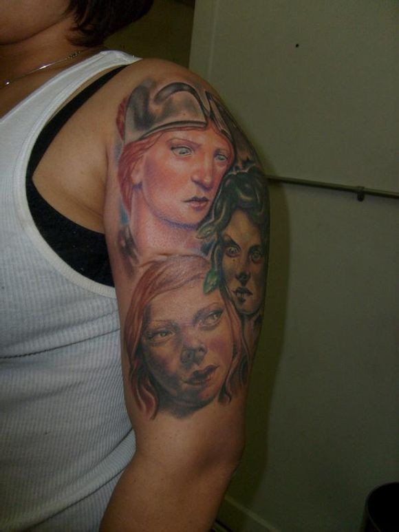 美国名师dan plumley 的部分手臂作品