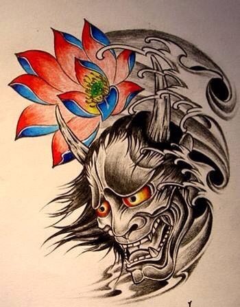 青面獠牙长角的怪物 传说中的鬼怪——般若