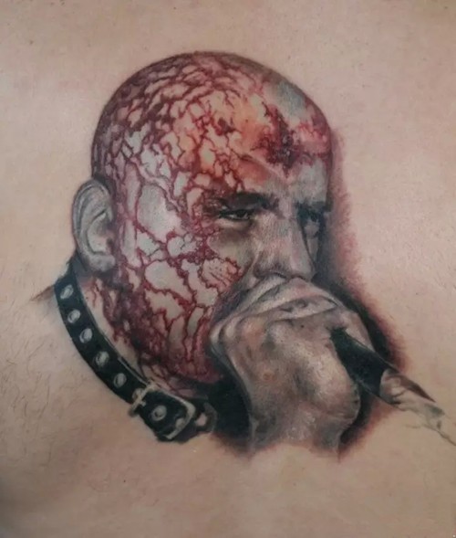 恐怖血腥重口味纹身