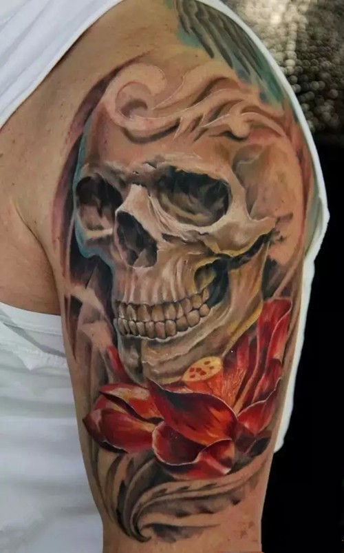 恐怖血腥重口味纹身