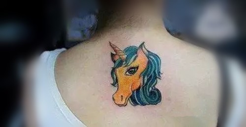 不可错过的神兽独角兽纹身