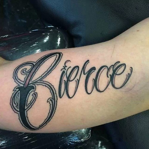 超有味的英文纹身