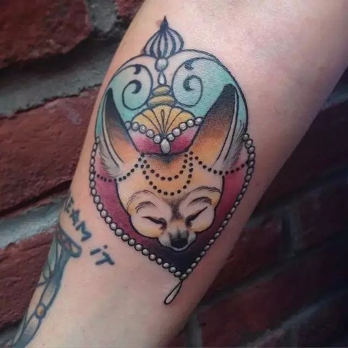 法国纹身师EILO newschool作品欣赏