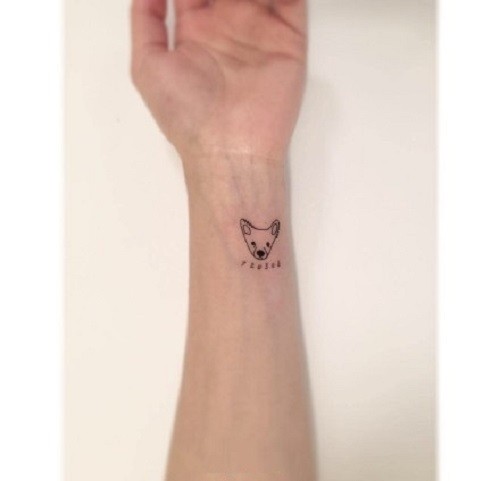 萌萌简笔画纹身