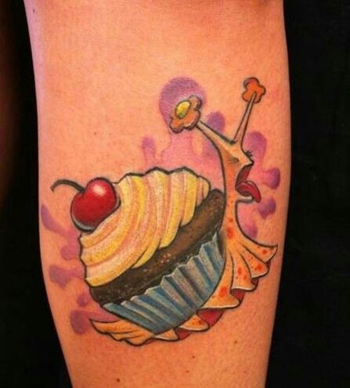 适合吃货的可爱小纹身