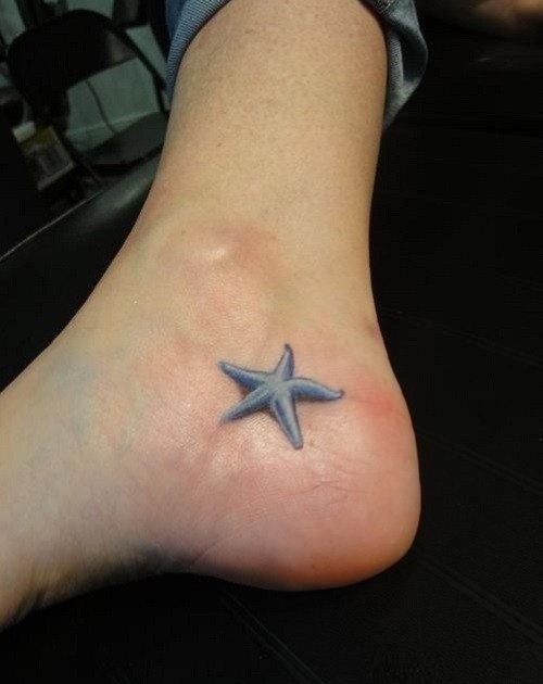 海星图案纹身