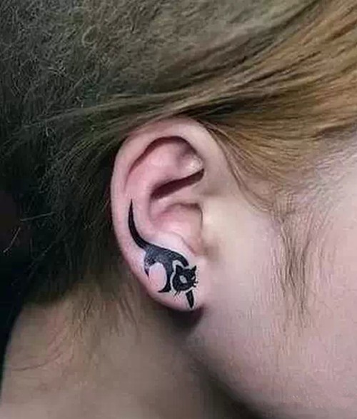 简洁时尚图腾纹身