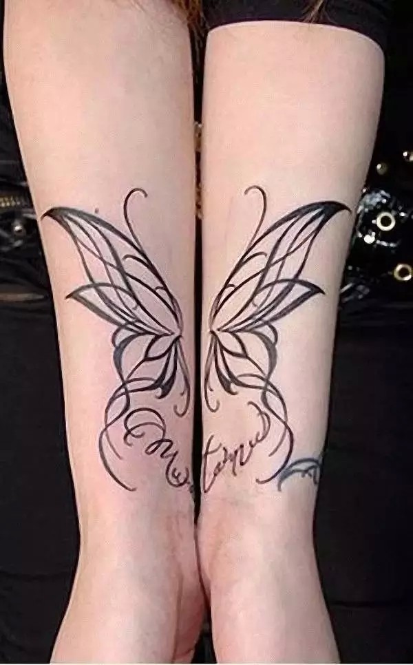 有了你  我的世界才完整  情侣纹身