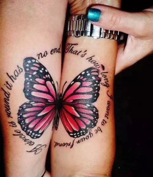 有了你  我的世界才完整  情侣纹身