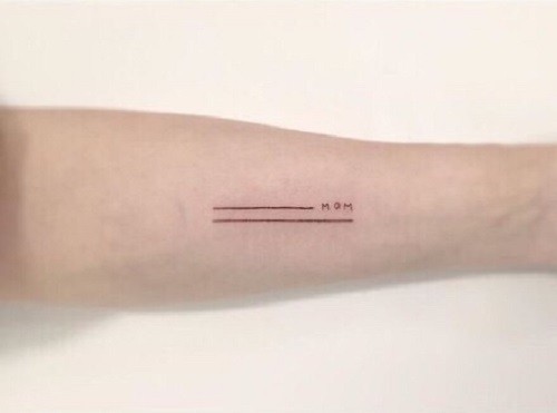 纹身也可以很小清新