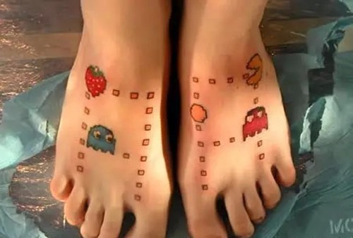 让个性纹身来点缀你的性感美足