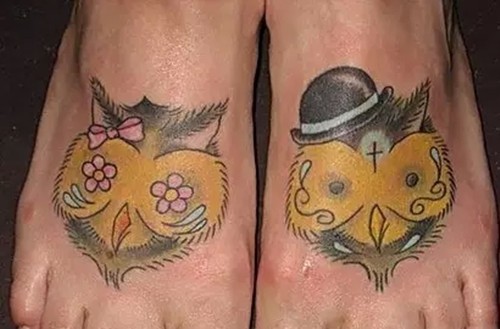 让个性纹身来点缀你的性感美足