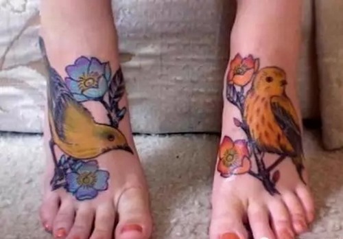 让个性纹身来点缀你的性感美足