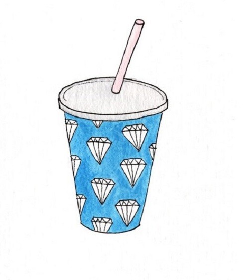 可以用来做纹身素材的小插画