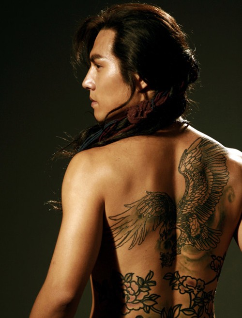 浪子燕青个性霸气纹身