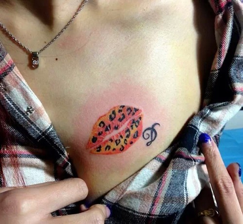 性感部位的个性纹身图案大全