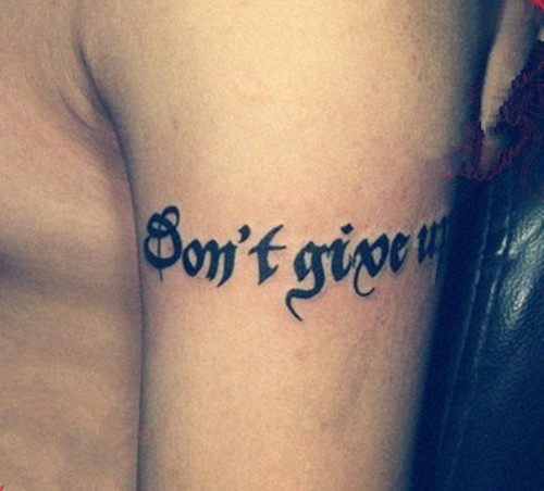 时尚个性臂环纹身图案大全