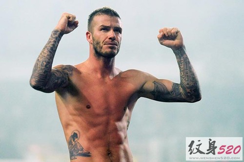 型男贝克汉姆帅气纹身集(二)