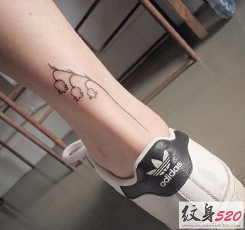 精美的脚踝小纹身图案大全