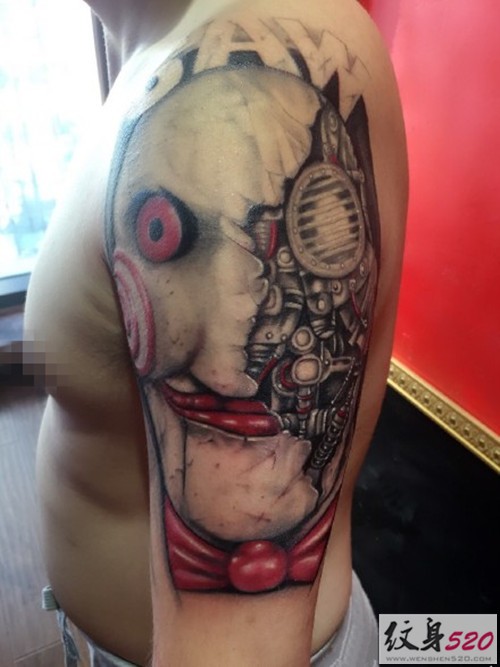 纹个不一样的机械臂