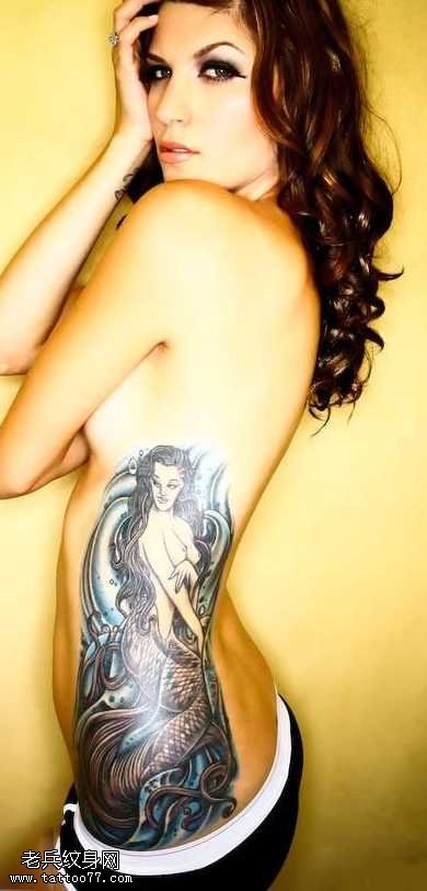 性感女性纹身图案
