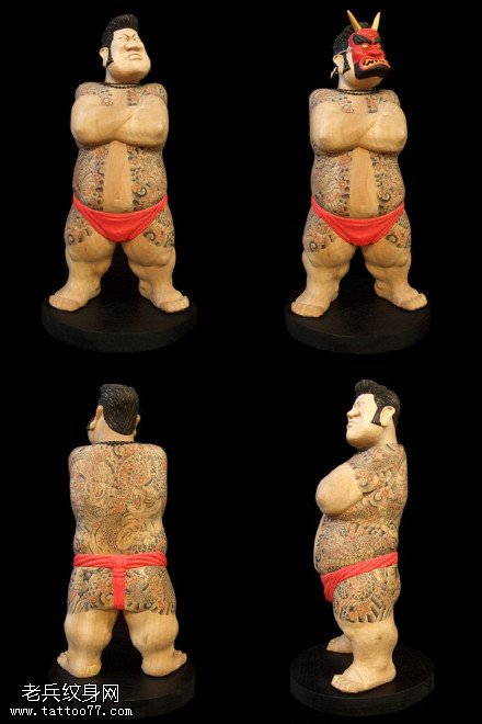 日本经典艺术纹身图案