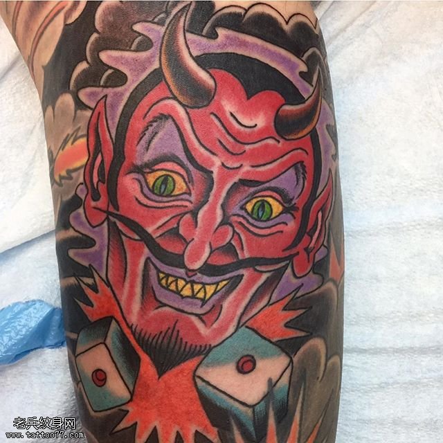 欧美般若纹身图案