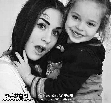 纹身的妈咪也很可爱纹身图案