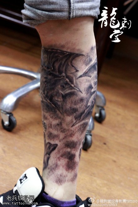 经典恶魔纹身图案