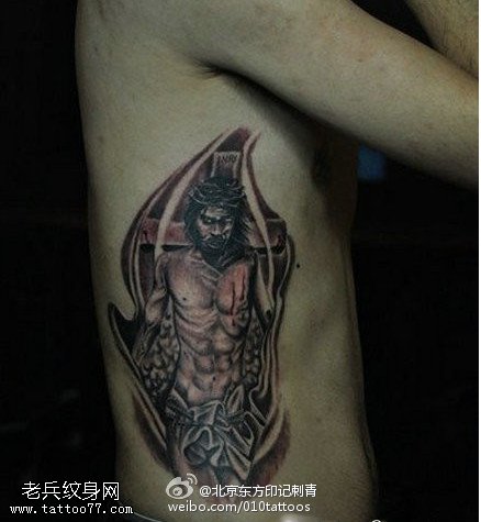 印度安部落勇士纹身图案