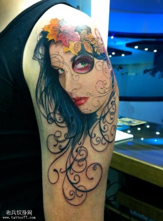 欧美经典纹身作品欣赏118