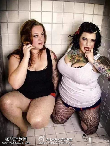 性感妩媚的美女纹身图案